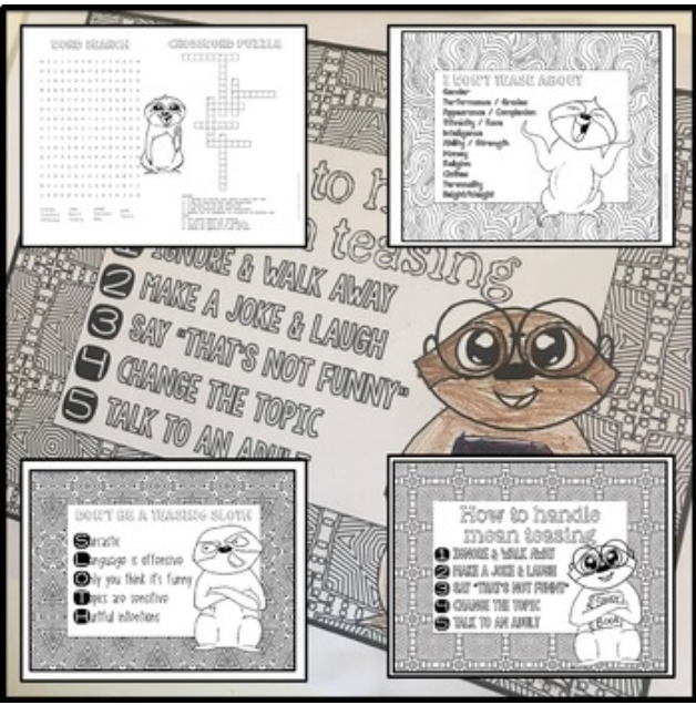 Teasing Flip Book, Presentation and Board Game