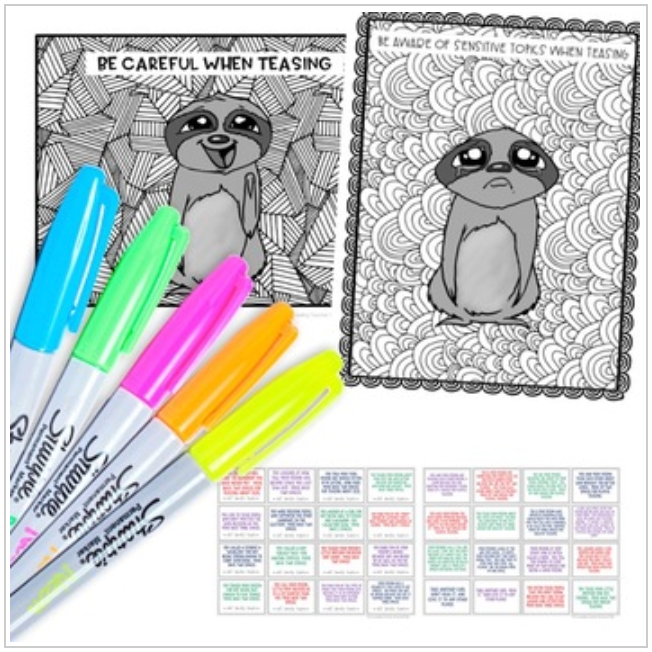 Teasing Flip Book, Presentation and Board Game