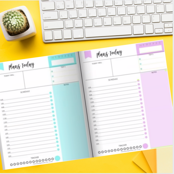 Printed Self Care Journal for Teachers