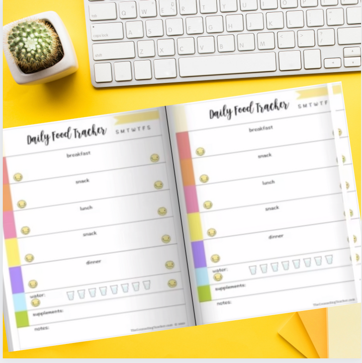 Printed Self Care Journal for Teachers