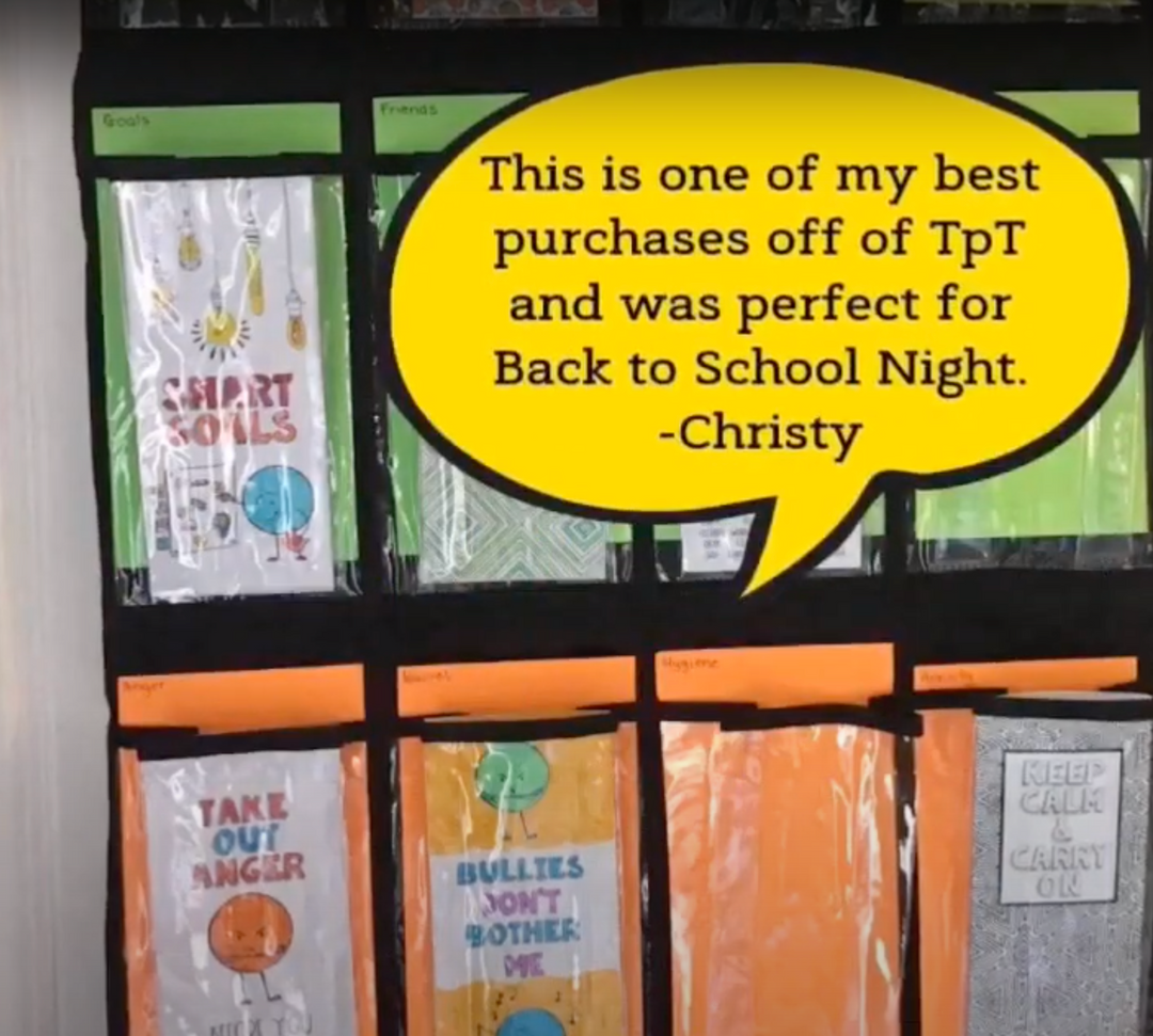 Social Emotional Learning Brochures Upper Elementary &amp; Lower Middle Digital Files