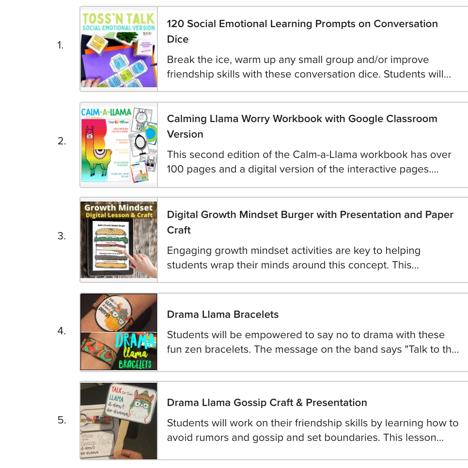 Social-Emotional Learning Bundle