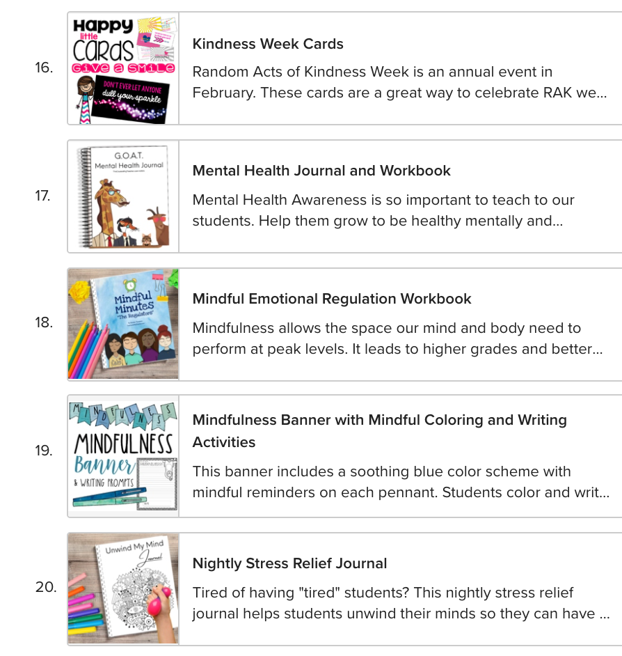 Social-Emotional Learning Bundle
