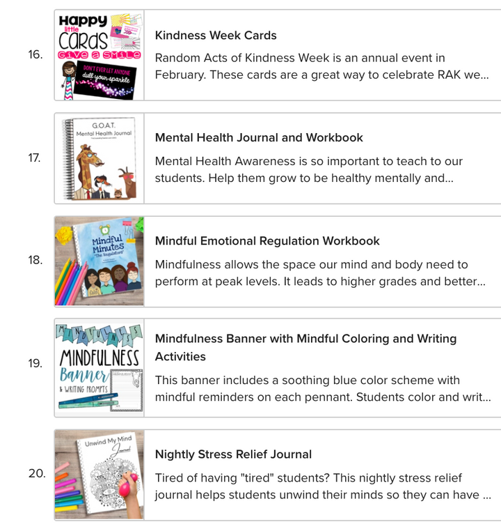 Social-Emotional Learning Bundle