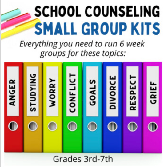 Small Group Counseling Kits 8 Pack Bundle