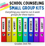 Small Group Counseling Kits 8 Pack Bundle