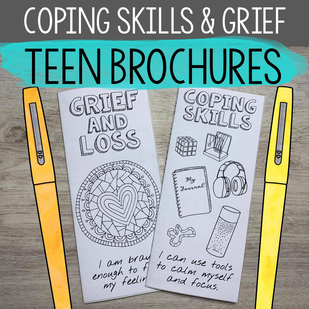 Social Emotional Learning Brochures for Teens (Upper middle and High School)