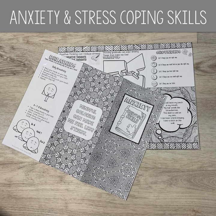 Social Emotional Learning Brochures for Teens (Upper middle and High School)