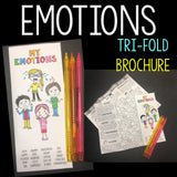Social Emotional Learning Brochures Upper Elementary & Lower Middle Digital Files