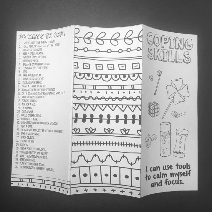 Social Emotional Learning Brochures Upper Elementary &amp; Lower Middle Digital Files