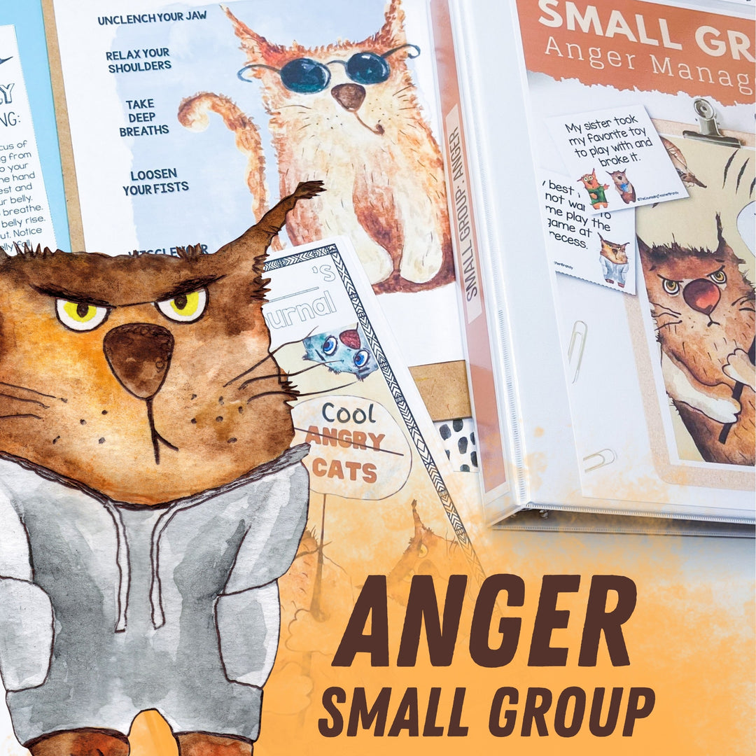 Small Group Counseling Bundle Grades 3rd-5th