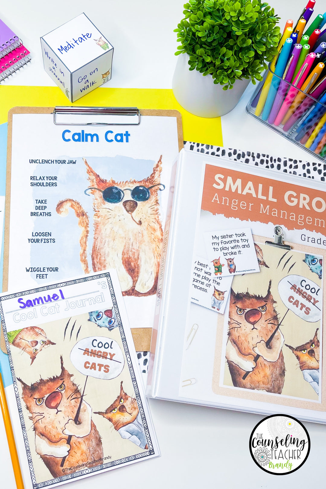 Small Group Counseling Bundle Grades 3rd-5th