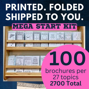 Printed Folded & Shipped Mega Pack 100 of each SEL brochure