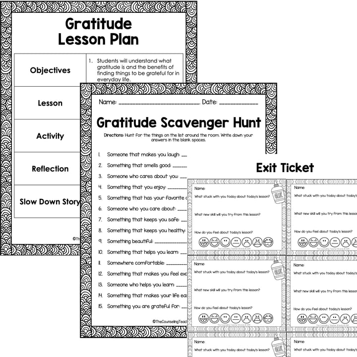 Social Emotional Learning Lessons Bundle for Upper Elementary