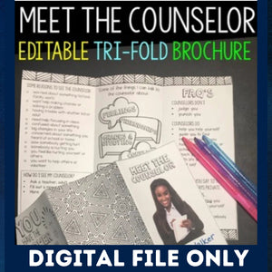 Meet the School Counselor Brochure for Students