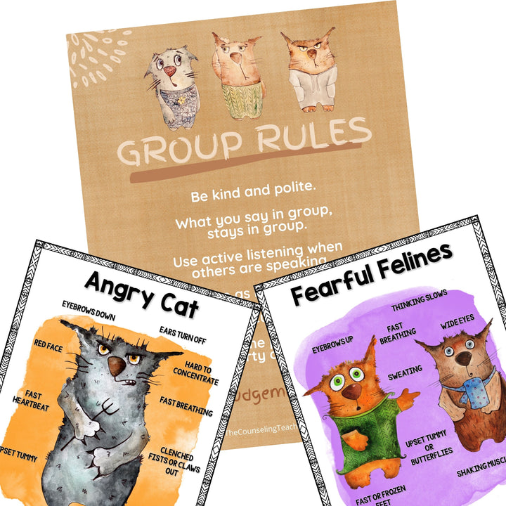 Anger Management Small Group Curriculum Grades 3rd - 7th